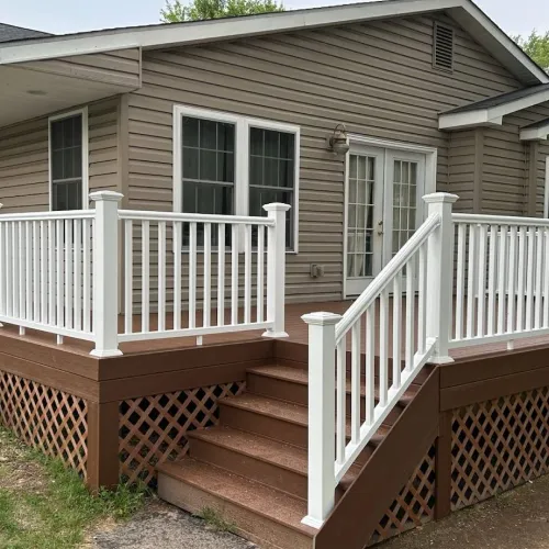 custom deck rails stairs web eggleville pa