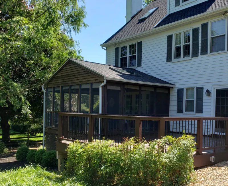 screened in porch bottom eggleville pa